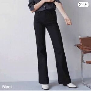 Everlane High Rise Flare Leg Jeans Size 28 Regular EUC